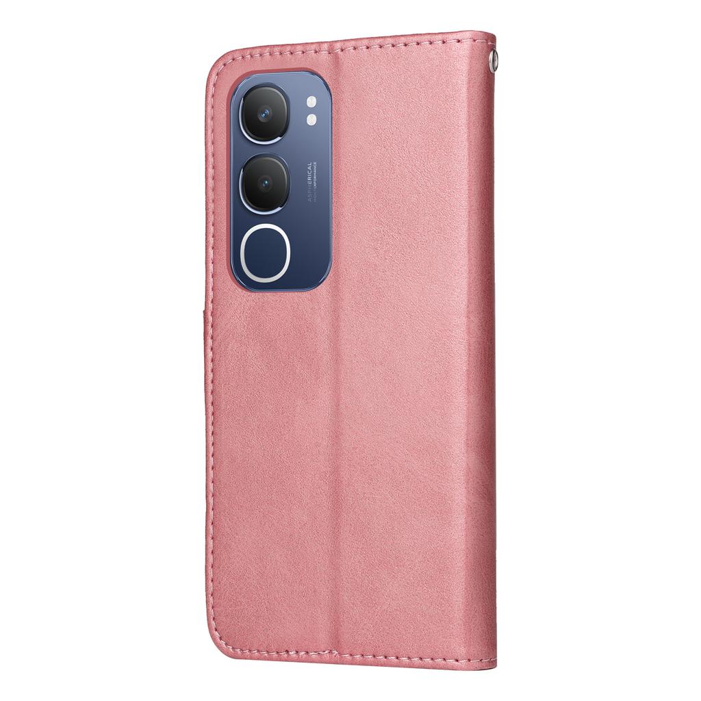 For vivo Y29 5G/Y19s 4G Case Wallet PU Leather Folio Flip Phone Cover