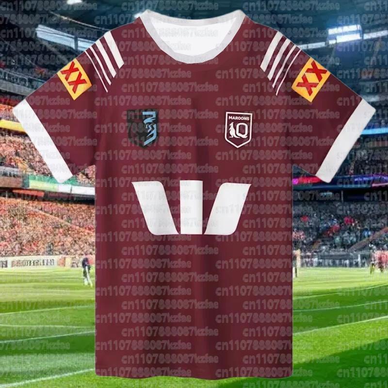 202 Summer NSW Blues Heritage Breathable Training Jersey! Bold Blue × White Stripes× ‘Pride of NSW’— for Unisex Stadium Kids 120