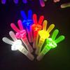 LED Foam Glow Sticks Finger Shaped Bulk Glow Sticks 3 Lighting Modes Gesture Party Supplies Battery Powered Fluorescent Light Props
