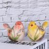 Kunstharzhandwerk Mini-Vogelstatue Niedliche Desktop-Vogelornamente Wohnzimmer Schlafzimmer
