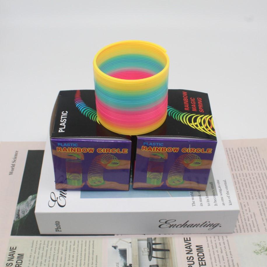 

Детская 6,4 см Развивающая игрушка Волшебное радужное кольцо для складывания - Эластичный подарок для мальчиков и девочек