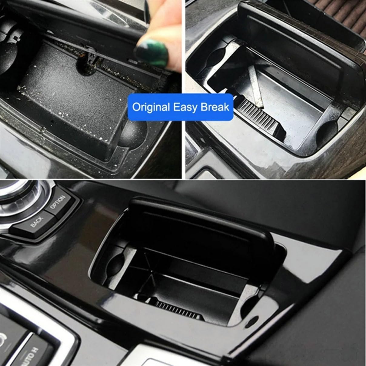Car Center Console Ashtray Fit for BMW 2011-2013 528i 535i 550i F10 F11 Replacement #51169206347
