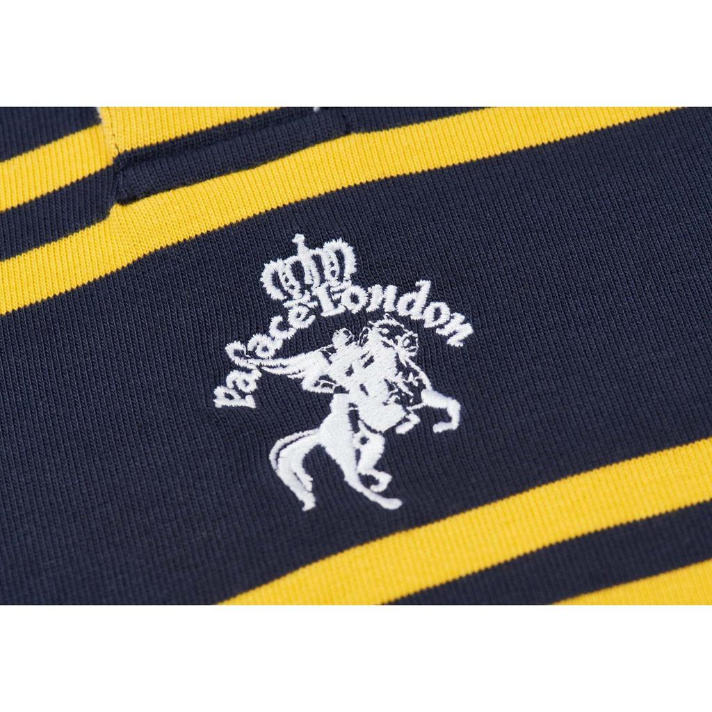 PALACE FW22 Stripe Rugby Navy Unisex P23ES005