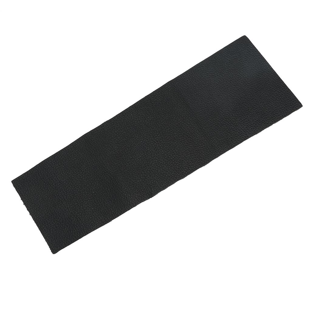 Billiard Cue Grip Wrap Leather Wear Proof Billiard Pool Cue Hand Grip for Maintenance Black Lychee Pattern
