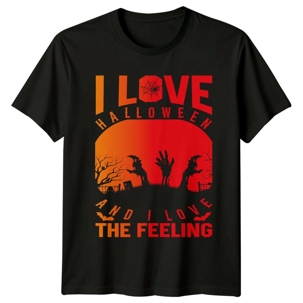 I Love Halloween And I Love TShirt Zombie Gift For Him And Her
