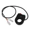 EVGATSAUTO Auto Headlight Switch,12V Hamdlebar Button Switch Light On-Off Button Handlebar Switchs for Motorcycle Scooter Handlebar Turn Switchs