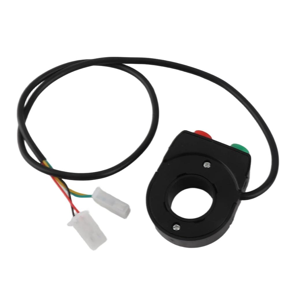 EVGATSAUTO Auto Headlight Switch,12V Hamdlebar Button Switch Light On-Off Button Handlebar Switchs for Motorcycle Scooter Handlebar Turn Switchs