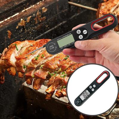 Lebensmittelthermometer Faltbare Lange Sonde Schnell Genau Digitale Anzeige Fleisch