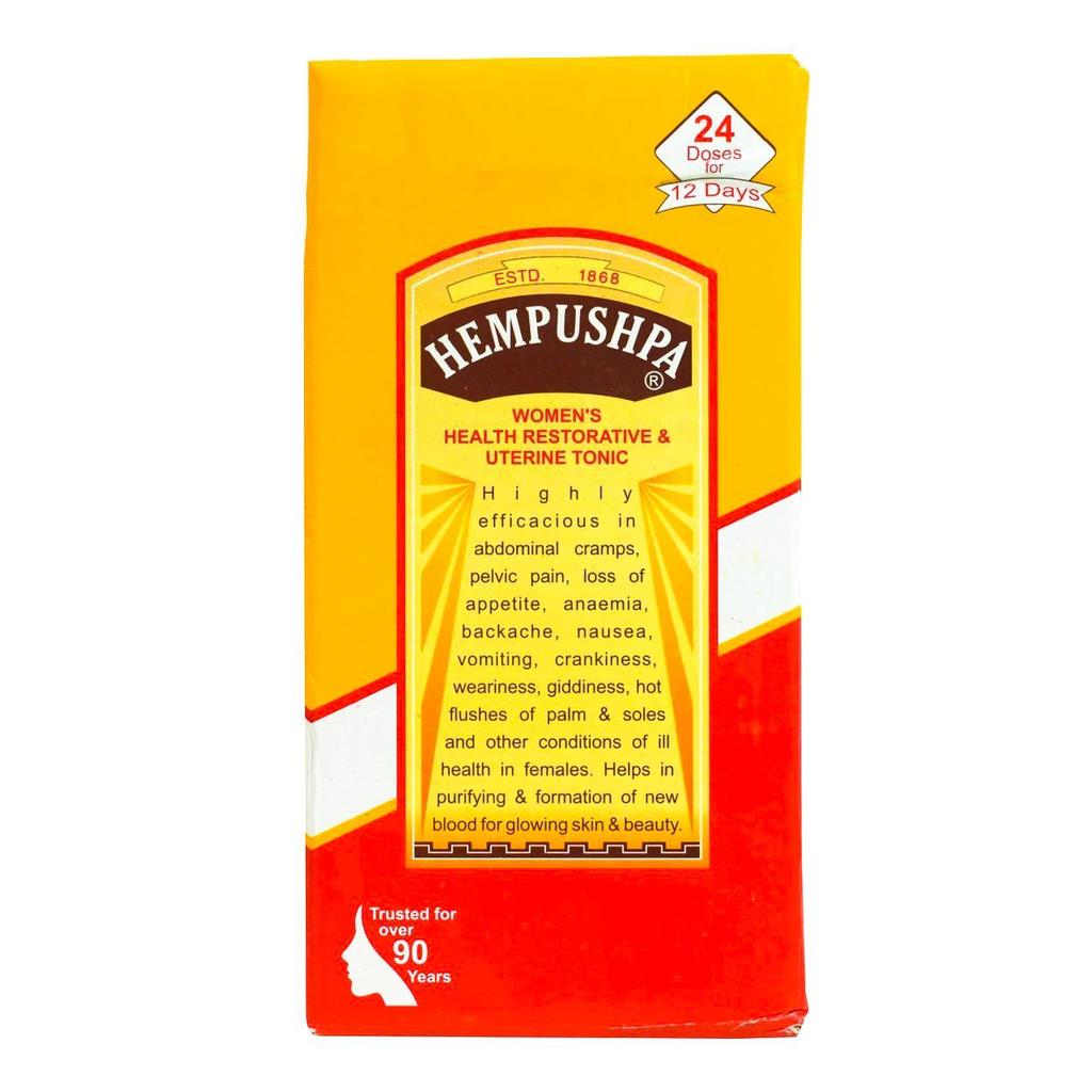 Hempushpa (170 Ml and 24 Tabs), Hempushpa Women's Health, Rajvaidya