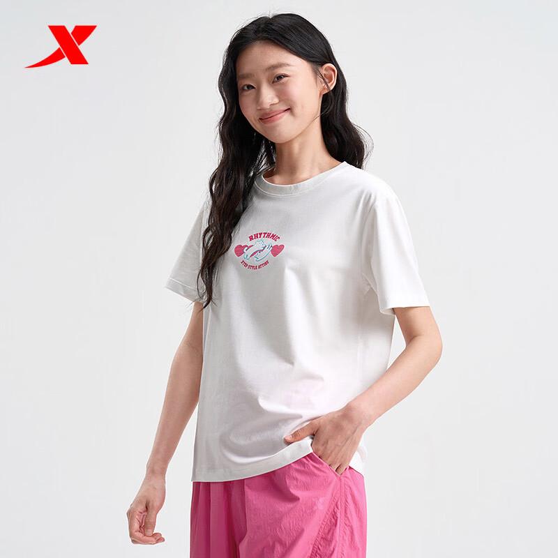 XTEP Women s Casual Breathable Short Sleeve T-Shirt 2XL