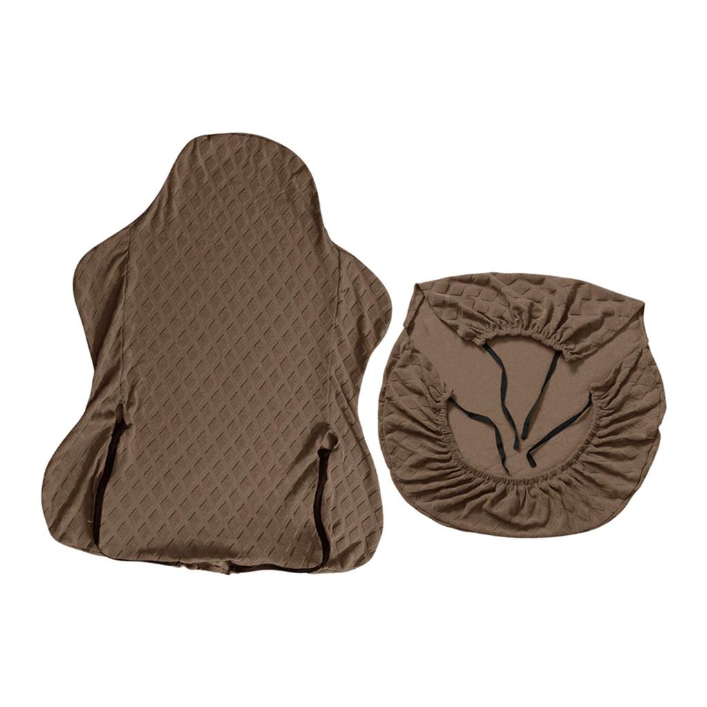Office Racing Computer Chair Slipcover Dustproof Stretchable Polyester Material Water Repellent Removable Anti Slip Reusable