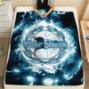 1PC Dsc Arminia Bielefeld Custom Name Patterned Flannel Blanket Suitable For All Seasons For Home Decor Warmth And Comfort Gifts Holiday Present