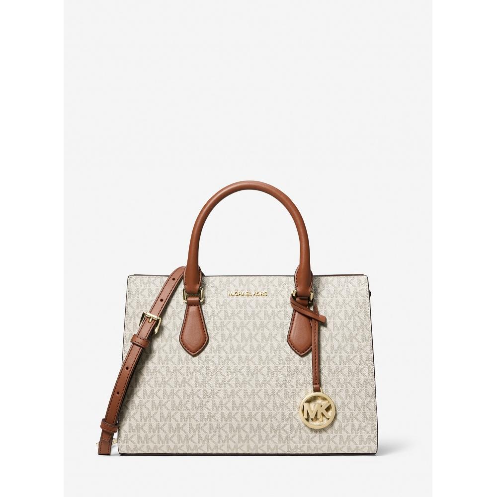 

СУМКА MICHAEL KORS SHEILA CENTER на молнии СРЕДНЯЯ MK SIGNATURE 35S3G6HS2B150 ВАНИЛЬ F