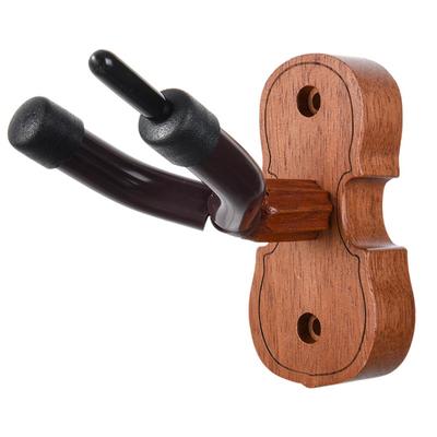 Hanger Wall Mounted Violin Hook Hardwood Violin Holder with Bows Hook  Violin Accessories