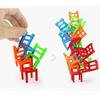 18 Piece Balancing Chair Set, Plastic  ing Toy, Fun Educational Game for Kids Ages 3+, Perfect for Parties and Family Reunions