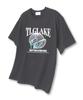 TI.GLAKE Not For Everyone Oversized Short Sleeve T-Shirt Dark Gray