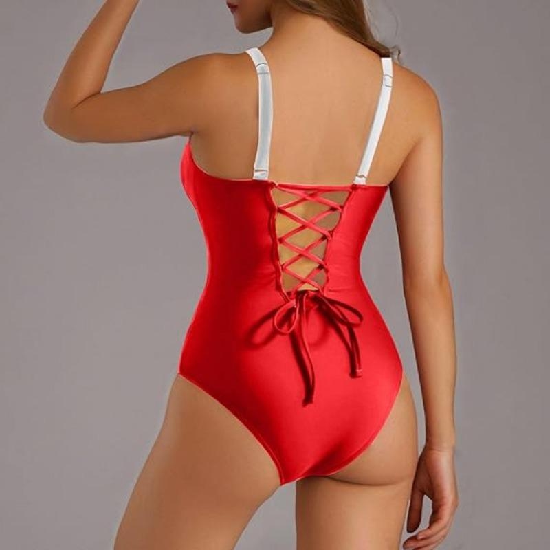 Women Sexy Slimming Push Up One Piece Bikini Swimsuit