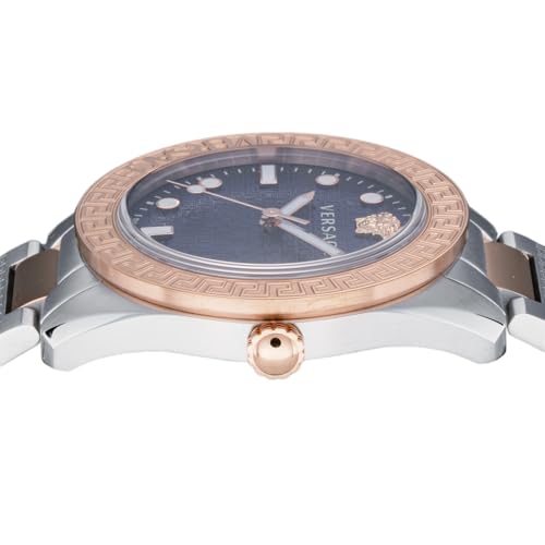 Versace Grecadome Casual Watch VE2T00724 Men's Pink Gold