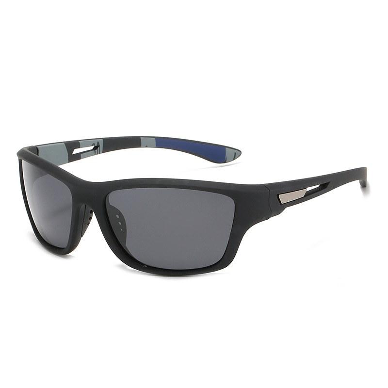 

Спортивные солнцезащитные очки на открытом воздухе, модный дизайн, поляризационные солнцезащитные очки для вождения для мужчин и женщин, очки для бега, рыбалки чёрный
