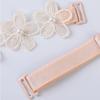 Sexy Anti-skli Blonder BH-stropp Elastisk Justerbar Skulderstropp Sommerfugl Blomsterform Blomstret BH-stropp Brude Bryllupsfest
