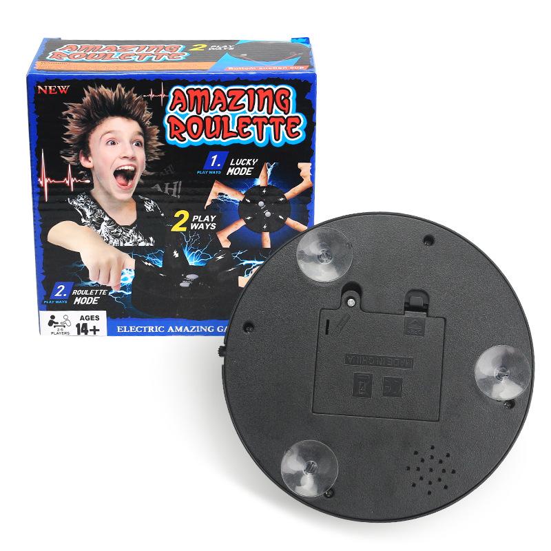 Mini Six-Finger Lie Detector Shock Prank Toy