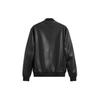 Zara Solid Color Versatile Stand Collar Zipper Long Sleeve Jacket Men Jackets Black 3918420-800