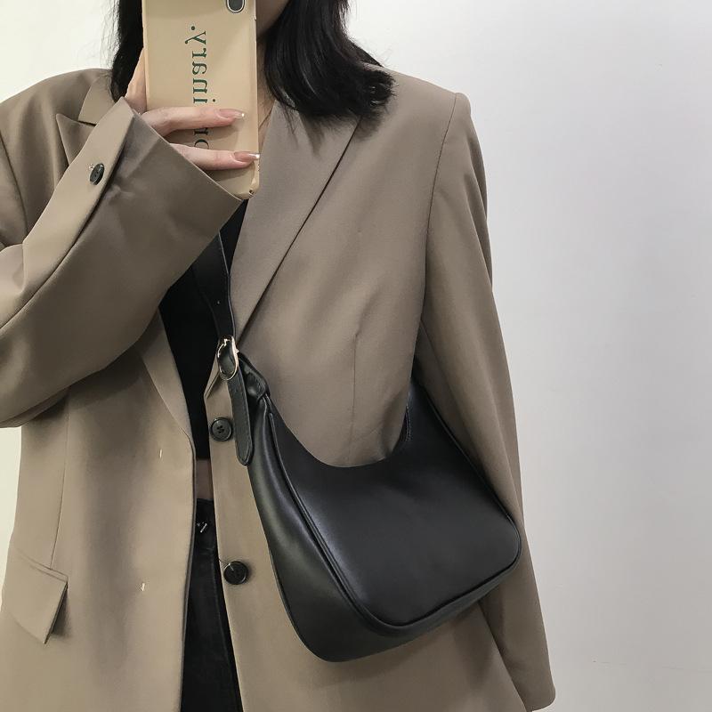 PU Leather Shoulder Messenger Bag Women Causal Luxury Handbags and Purse Female Designer Hobos Bag