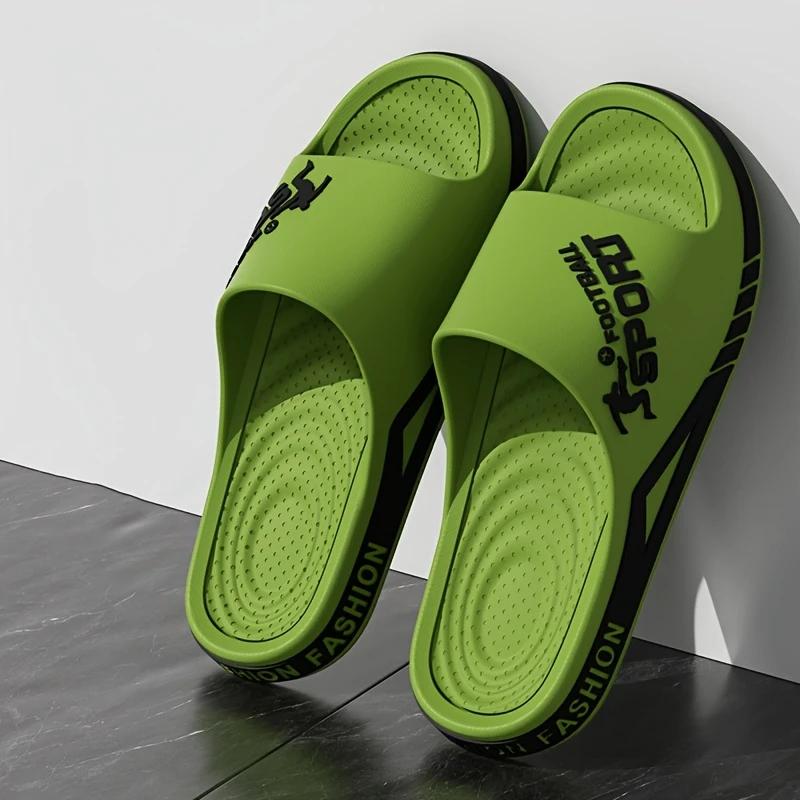 

Модные тапочки на плоской подошве для дома, ванной и использования в помещении, подходят для активного отдыха на свежем воздухе, например, для пляжных прогулок и занятий спортом. 48-49