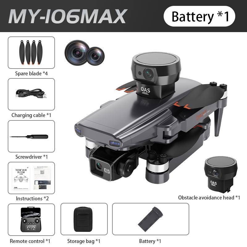 2024 New M105 Drone 3-Axis Gimbal 1080P HD Aerial Photography GPS Brushless Obstacle Avoidance Remote Control Dron Toys Gift