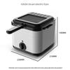 Stainless Steel Electric Deep Fryer for Fried Chicken & French Fries, Large Capacity, All-in-One