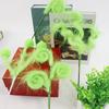1PC Green Red Furry Christmas Tree Topper Wreath Decor Holiday Home Party Decor Festival Tabletop Decor Craft Supplies