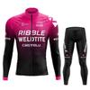 CASTELU Cycling Jersey Set Team Long Sleeve Kit Cycling Clothing Sports breathable Men Road Bike Suit MTB Pants Wear Autumn 2026