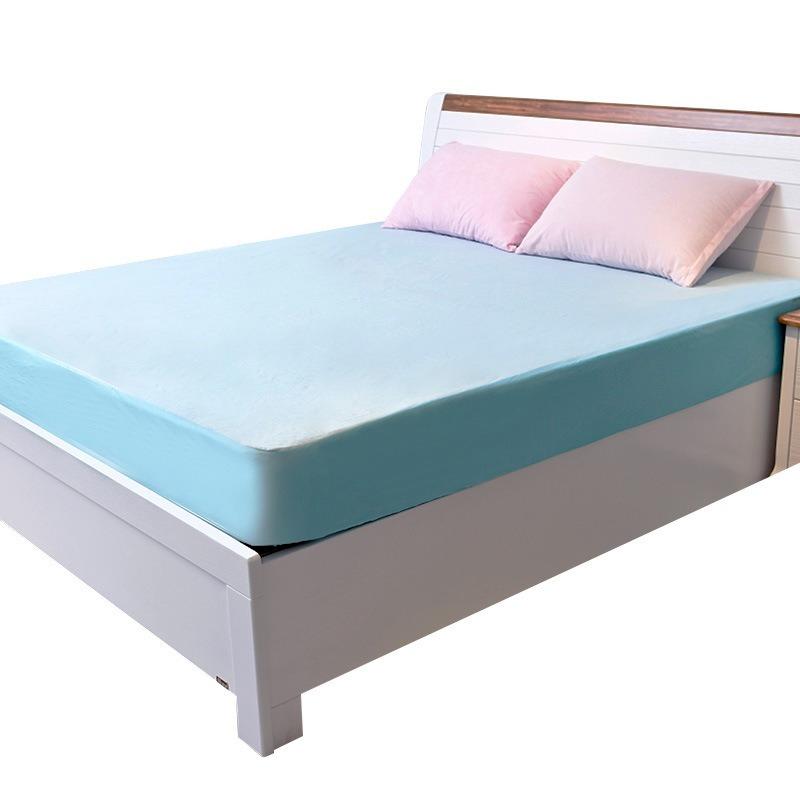 Neue Polyester-Baumwoll-Bettlaken Wasserdichtes Bettlaken Staubdicht und Feuchtigkeitsabweisend Atmungsaktives Bettlaken Matratzenschoner