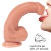 Tekuté silikonové obnažené žaludy lze použít k zatlačení hlavy předkožky Falešný měkký penis pro zábavný sex s falešným penisem Ženské masturbační zařízení Orgasmus