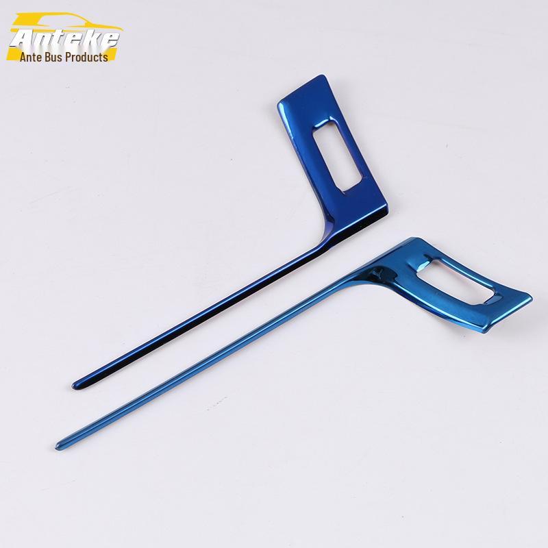 Compatible Stainless Steel Front AC Vent Trim for 2018 Camry