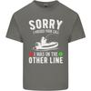 Funny Fishing FisherUnisex On the Other Line Unisexs Light Cotton TShirt