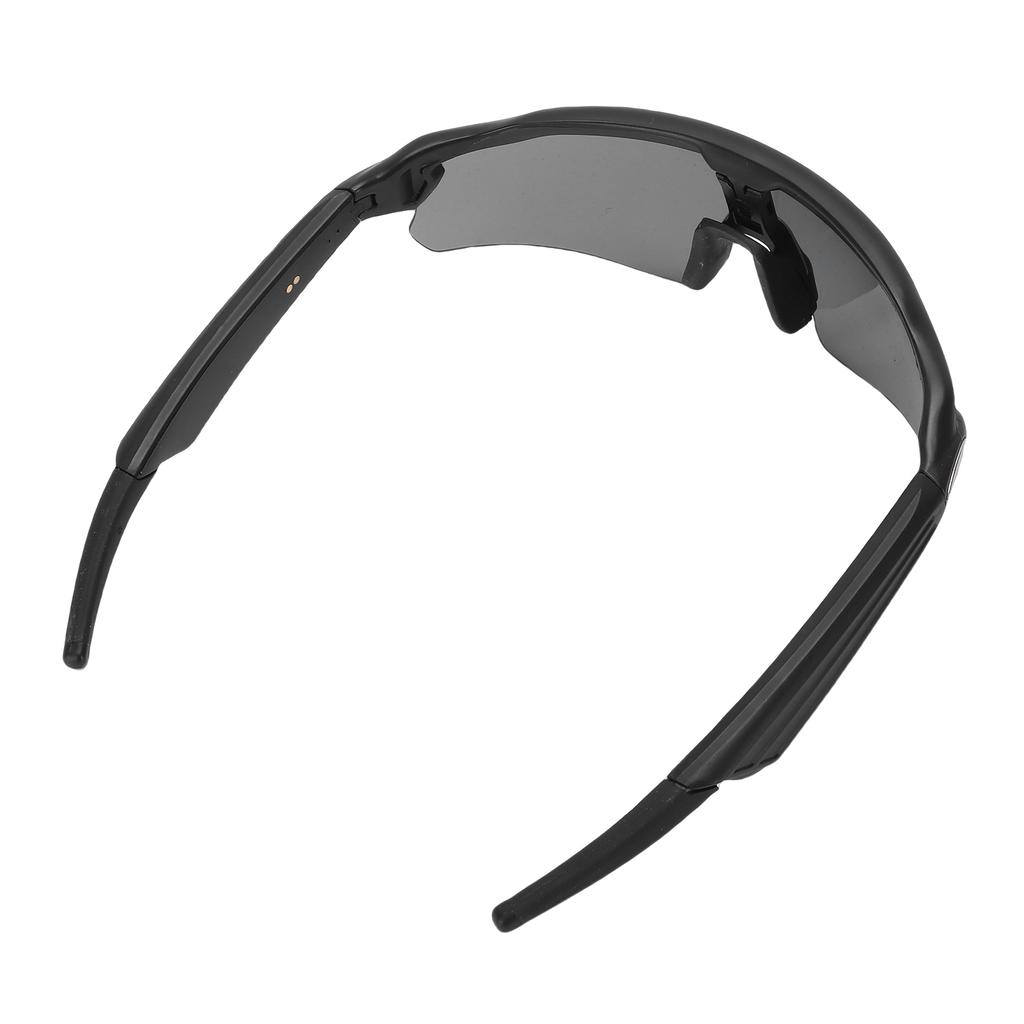 Smart Sports Glasses Stylish Wind Proof Cycling Glasses with Grey Lenses for Music Calls