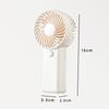 Small Portable Fan Handheld Lightweight Pocket Size Mini Fan USB Rechargeable for Home Work and Travel