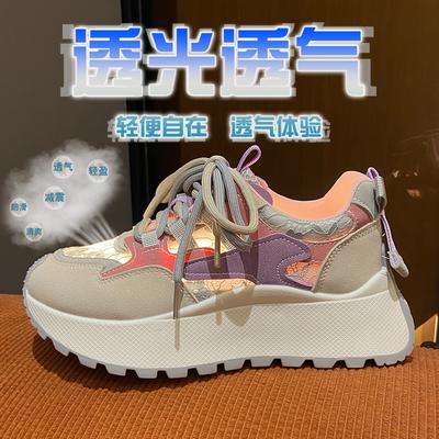 Big Head Women's Shoes Summer New Student Is Trendy Versatile Platform Single Shoes Sports and Leisure Shoes