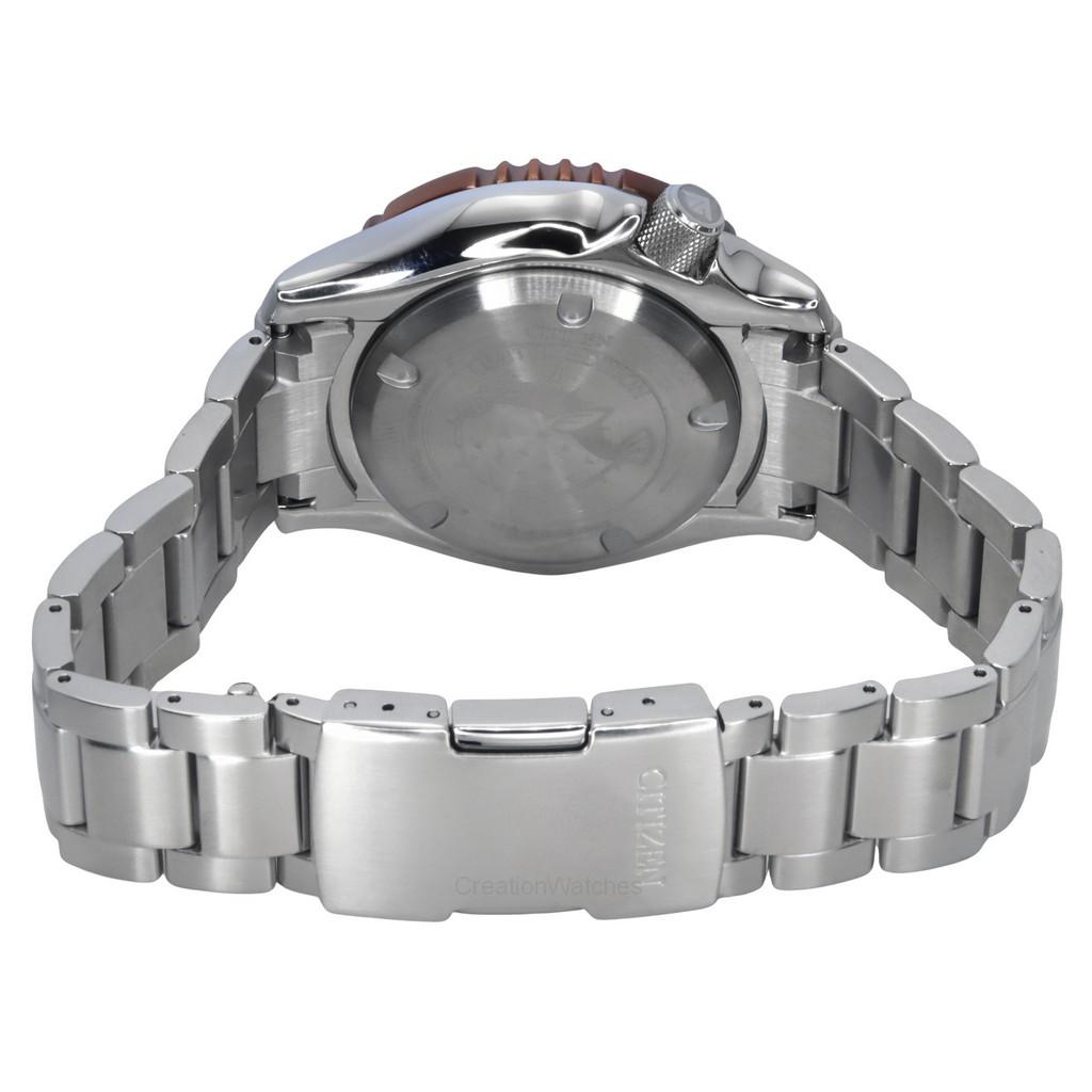 Citizen Promaster Marine Limited Edition Copper Dial Automatic Diver's NY0164-65X 200M Relógio Masculino com Pulseira Extra