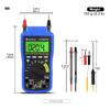 Professional Digital Multimeter True RMS NCV 20A Current AC DC Voltmeter Capacitance Resistance Tester HoldPeak HP-90EPC