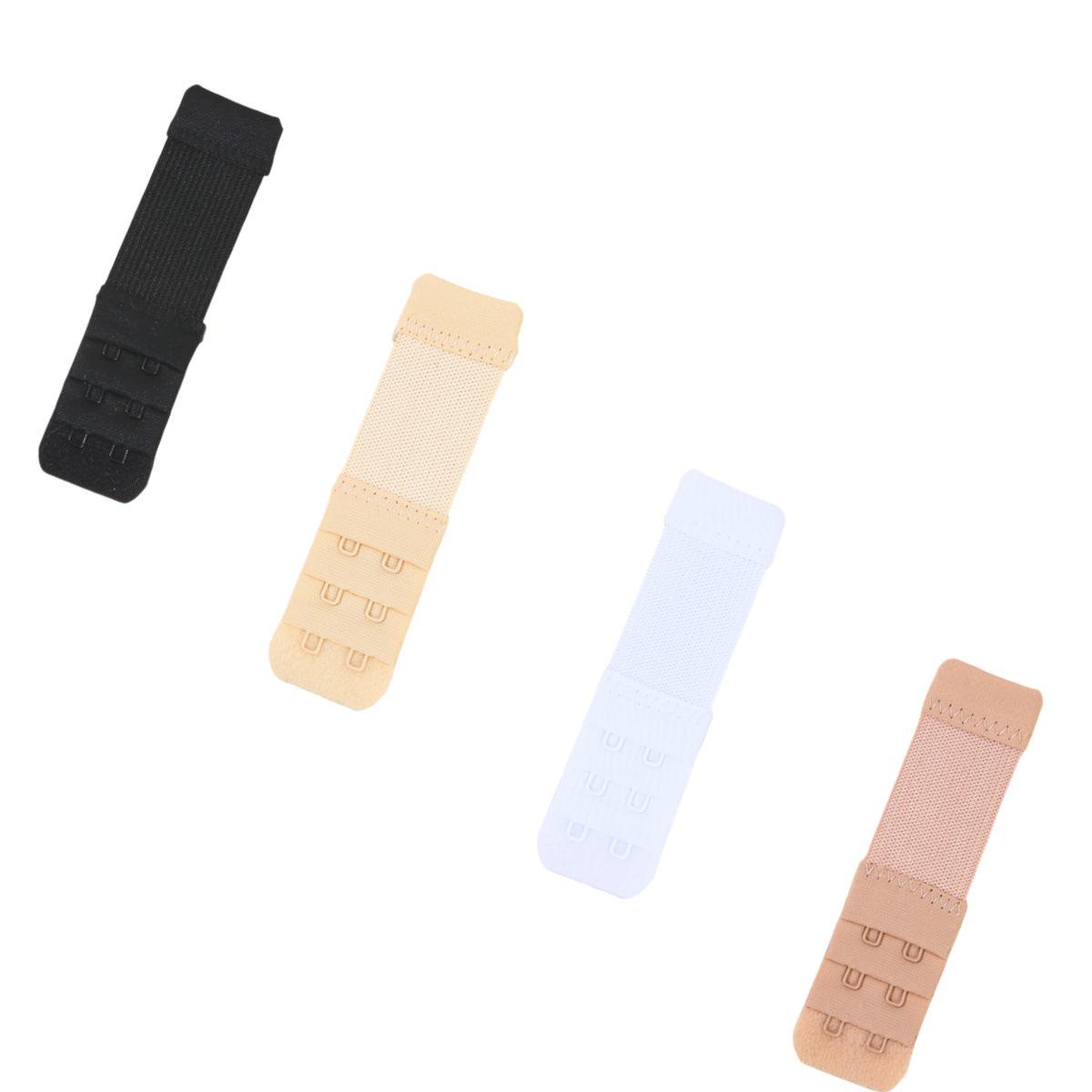 

2,8 см Нейлоновый Эластичный Удлинитель для Бюстгальтера с Трехрядной Застежкой на Два Крючка 4 Pearl Bags