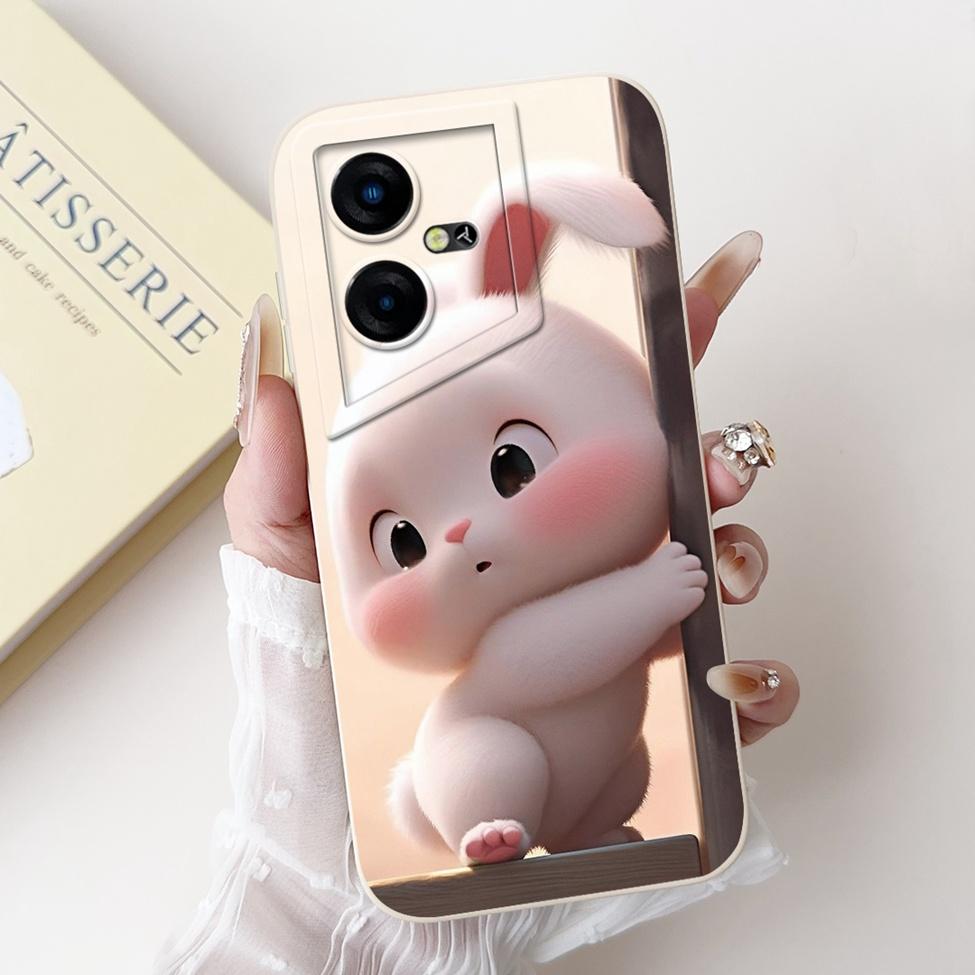 For Tecno Pova Neo 3 Case Silicone Cute Cat Fashion Butterfly Flowers Love Painted Cover For Techno Pova Neo 3 Phone Case LH6n
