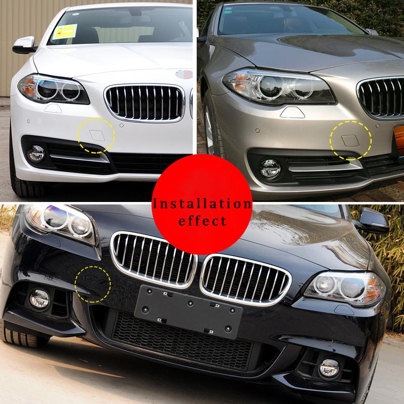 For BMW 5 Series Front Bumper Trailer Cover F10 F18 front trailer cover pull car cover 51117332682  2014-2017