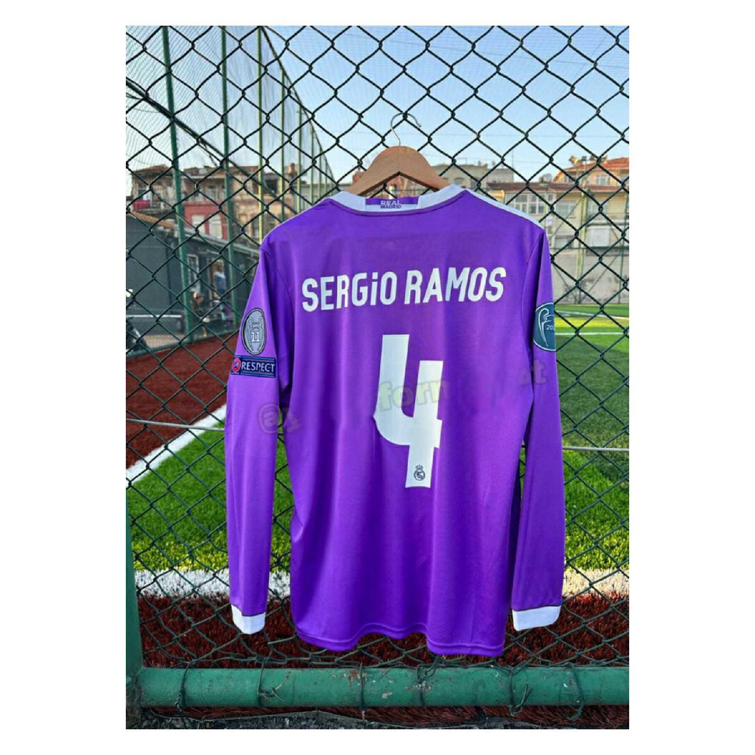 

Реал Мадрид 2017 Кардифф Финал Лиги Чемпионов Серхио Рамос Джерси
