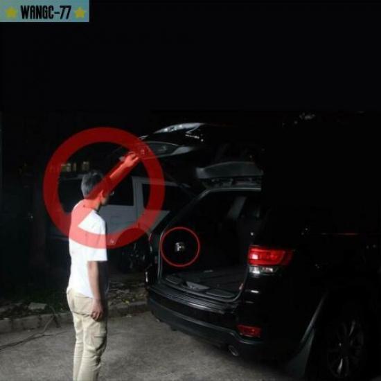 Carbon Fiber Interior Rear Trunk Switch Cover Trim For Dodge Durango 2011-