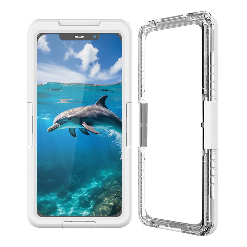 IP68 Waterproof Mobile Phone Case for iPhone 17 Pro Max Samsung S26 Ultra Water Proof Cover for Phone Under 6.9 Inch