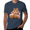 hamster-FAT T-Shirt boys whites plus size tops croswit shirt man Louboutins oversized t shirt men