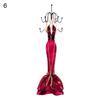 Portagioie  Manichino Vestito Buono  Supporto Statuetta Dama  Espositore per Gioielli in Resina