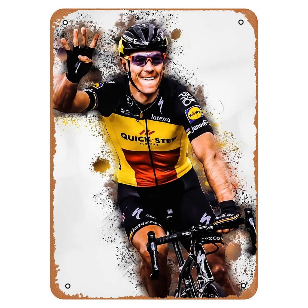 Cycling Metal Tin Signs Bike Ride Wall Decoration Plaque Vintage Art Poster Iron Painting for Man Cave Home Cafe Garden Club Bar